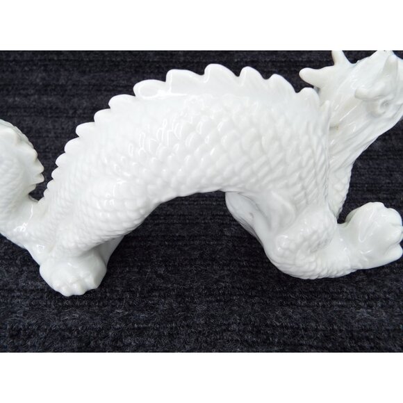 Vintage Otagiri OMC Japan White Porcelain Dragon Figurine - Picture 9 of 14